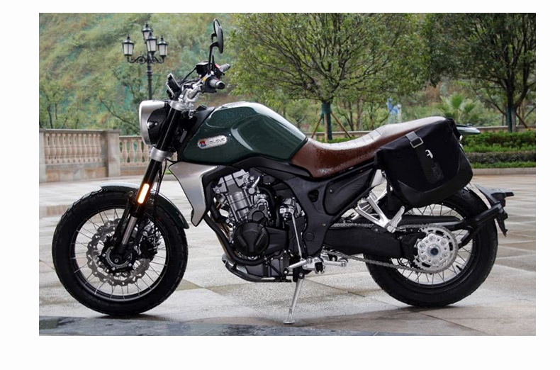 适用于凯越500f边包400f攀爬车摩托车复古车边包边箱改装防水包快拆