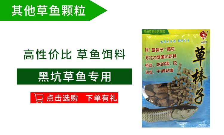 鱼饵新品绿蚂蚱巨草黑坑野钓鱼颗粒皮筋钓饵料青鱼草鱼专攻绿蚂蚱巨草