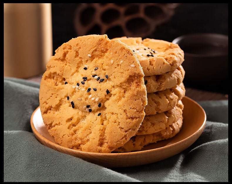 宫廷桃酥传统美食老式糕点心原味饼干休闲食品零食小吃原味4斤礼盒装