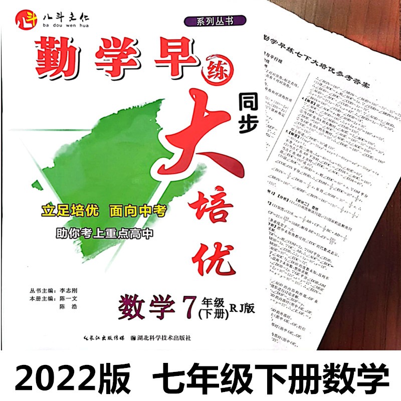 2022版勤学早大培优八年级上册数学人教版