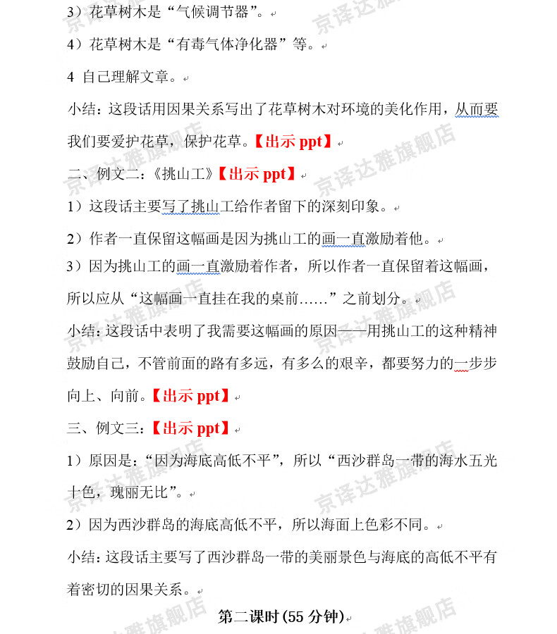 电子版小学阅读理解作文ppt课件教案语文三四五六年级视频教程训练技巧系列四小学阅读理解 电子资料 京东jd Com