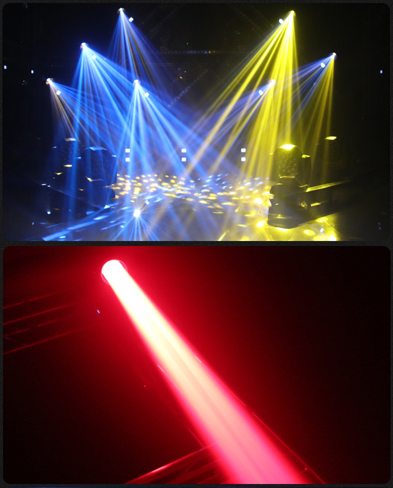 捷创330w光束灯摇头灯旋转图案婚庆酒吧舞厅户外舞台灯光设备全套 330