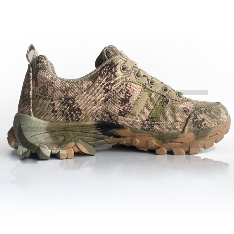 迷彩鞋星空户外低帮作训鞋体能训练鞋徒步鞋耐穿解放鞋帆布鞋登山鞋男