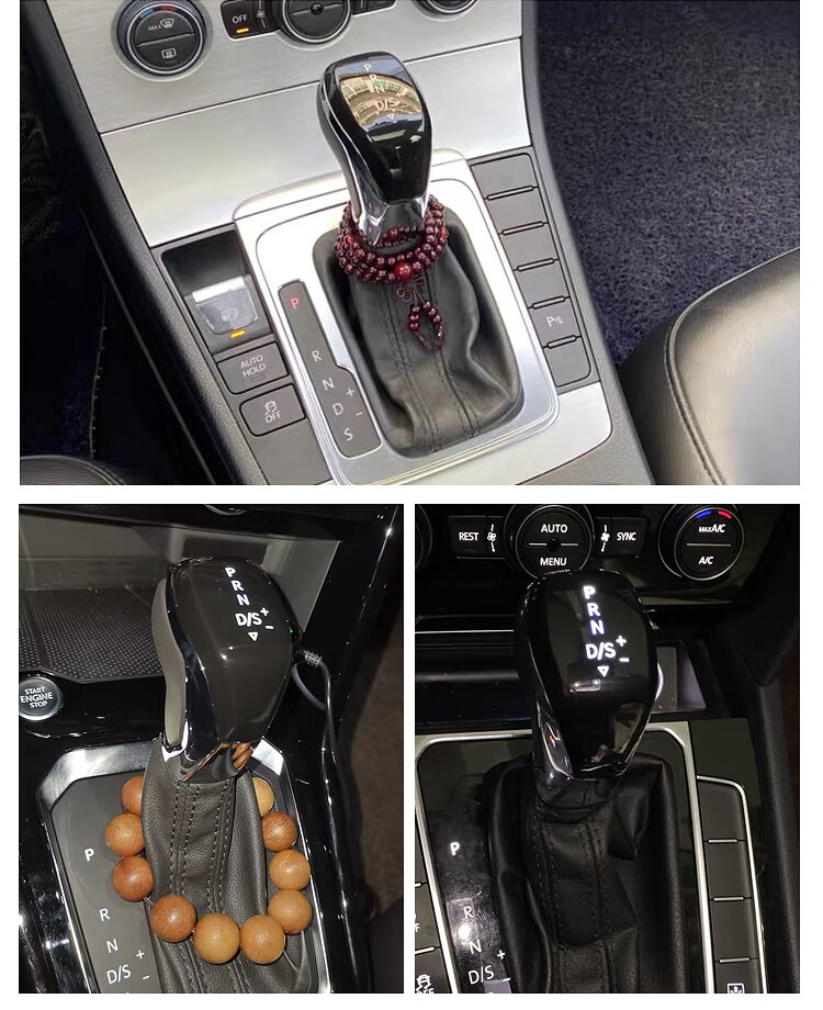 适配大众迈腾子档把改装cc凌渡新宝来速腾朗逸帕萨特途观排档杆白灯翻