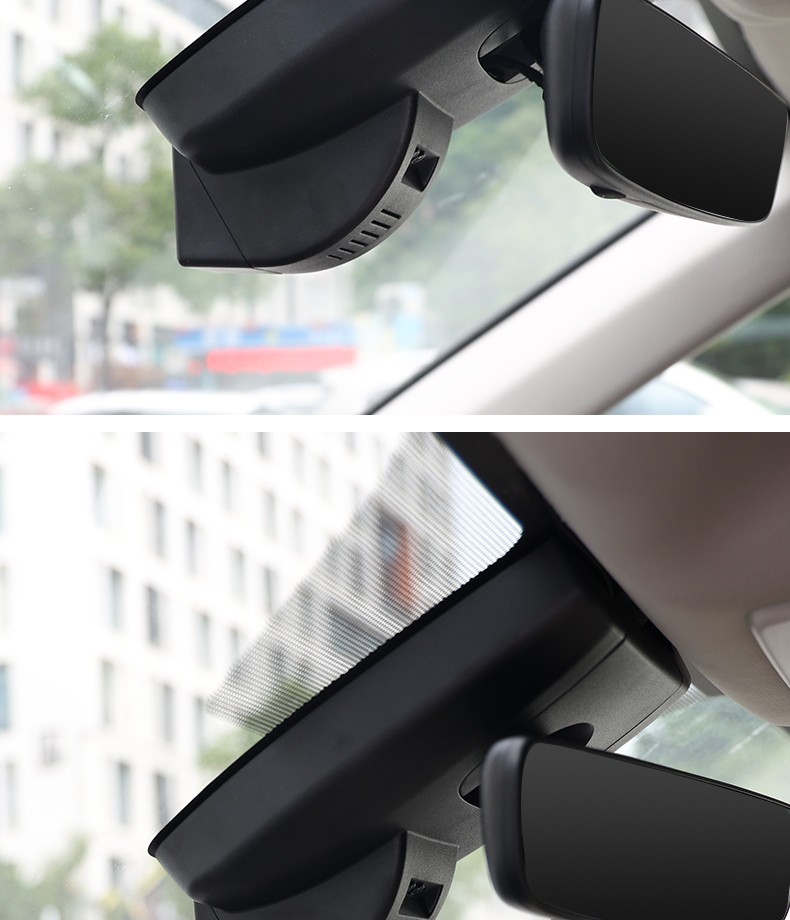 丰田皇冠陆放22款汉兰达行车记录仪专用第四代汉兰达隐藏式免走线wifi