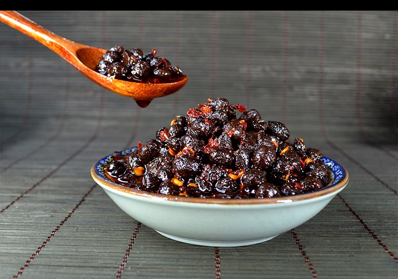 橙伯乐浏阳蒸菜豆豉1880g湖南特产美食香辣豆鼓下饭辣豆豉辣椒酱