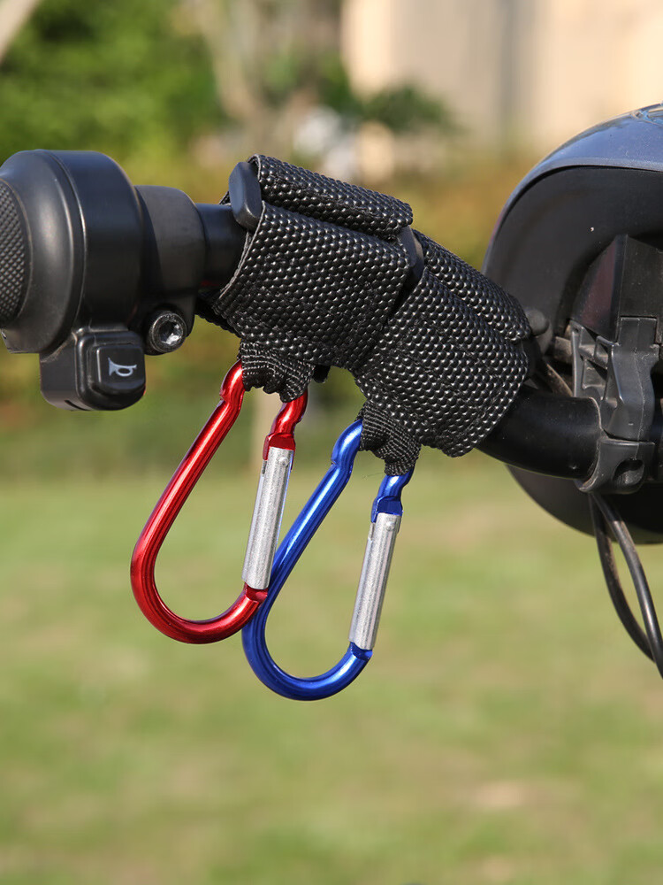 电动车挂钩免打孔山地自行车挂钩电动车小锁扣车把置物挂勾物装备 u型