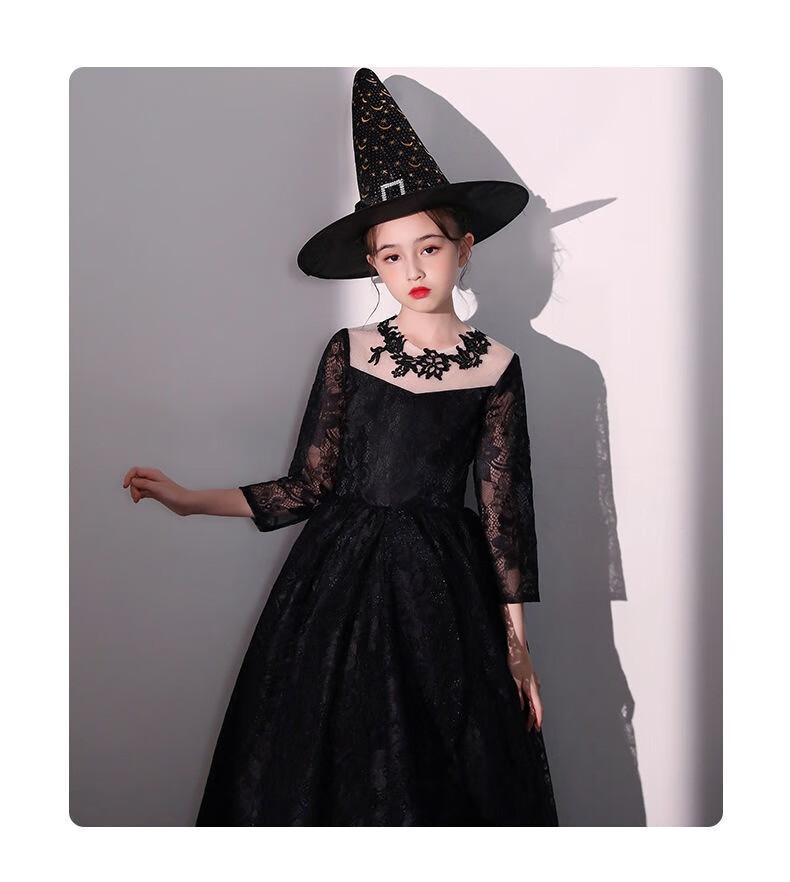 万圣节服装儿童 cosplay幼儿园小学生吸血鬼女巫恶魔斗篷披风演出