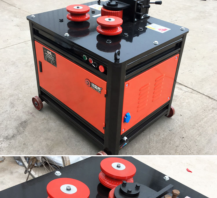 定制适用钢筋弯圆机螺纹钢打圈机电动双头弯弧机卷圆机握弯机钢筋笼打