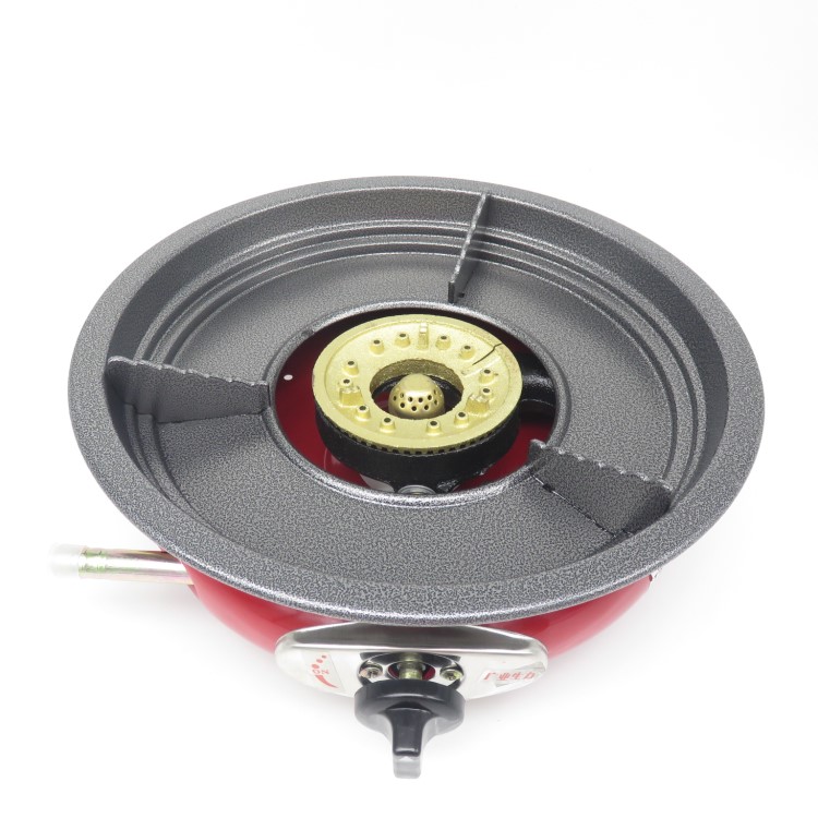 小型煤气炉燃气灶小圆炉火锅炉迷你户外便携天然气灶圆形单灶 小圆炉