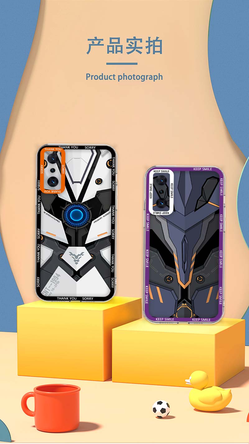 牛壳壳红米k50电竞版手机壳高达联名dredmik50透明机械铠甲k50炫酷