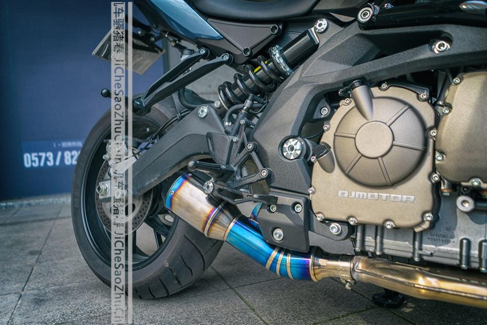 黄龙600排气适用于qjmotor追600摩托车赛600管改装中段尾喉 适用追/赛