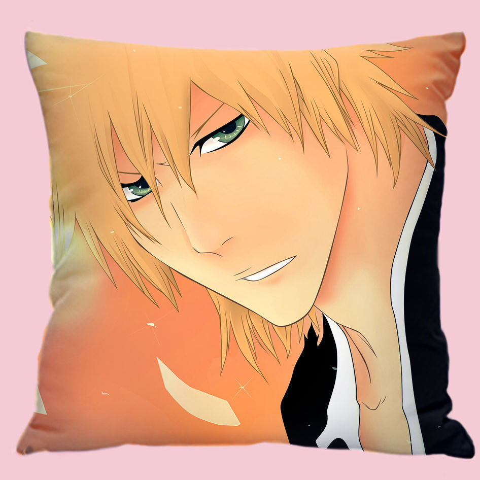 死神周边抱枕黑崎一护日番谷冬狮郎动漫靠枕头生日礼物定做 1 35x35