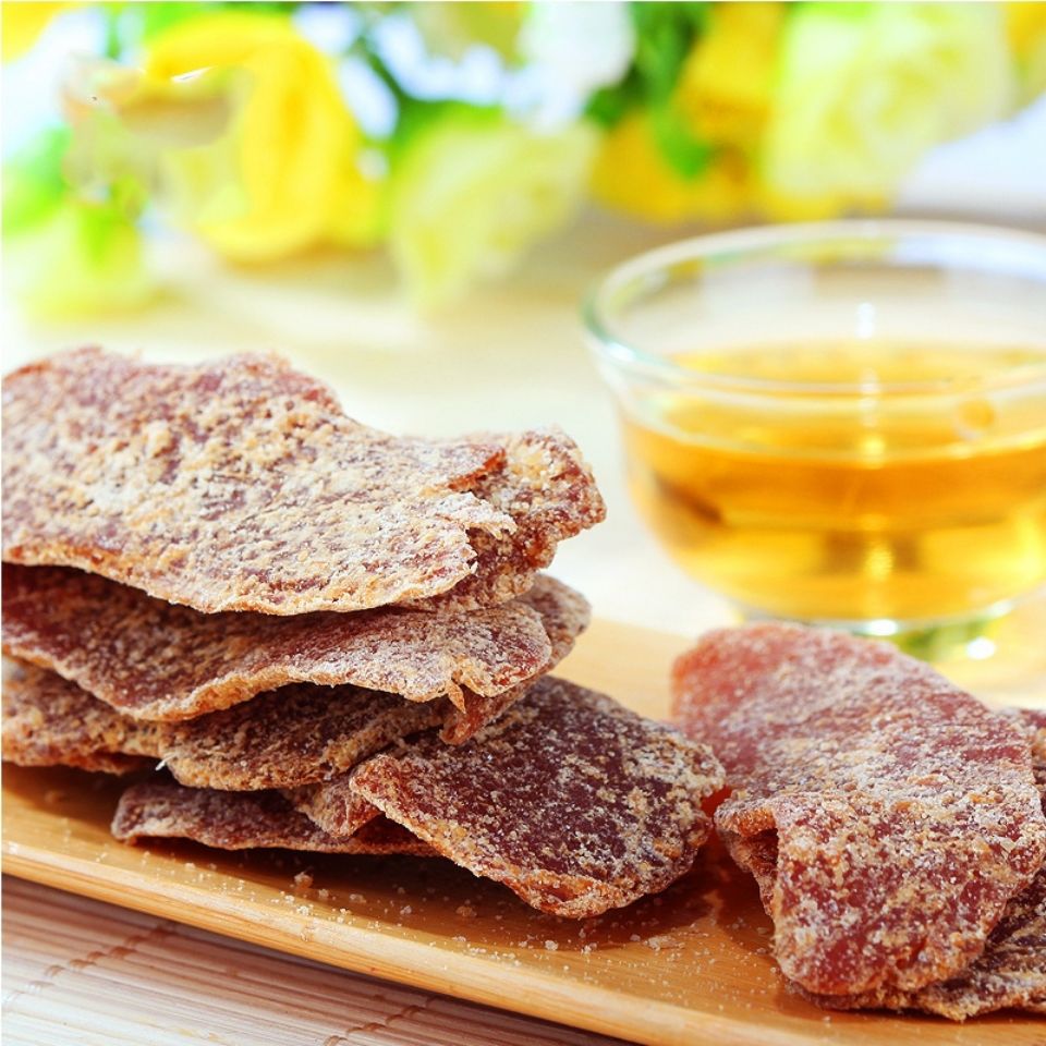 生姜片红糖陈醋即食正宗山东农家手工干姜片 250g罐装【图片 价格