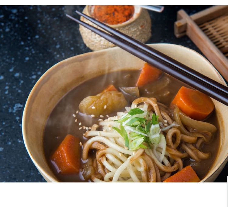 雅食佳 750g 乌冬面 日本乌东面速食 冷冻乌冬面 7