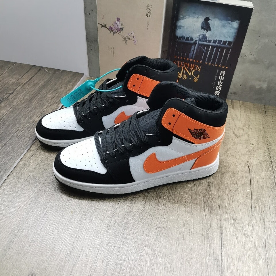 【官方旗舰】特价捡漏aj1高帮mid se银粉云朵高帮篮球鞋aj女款拼色