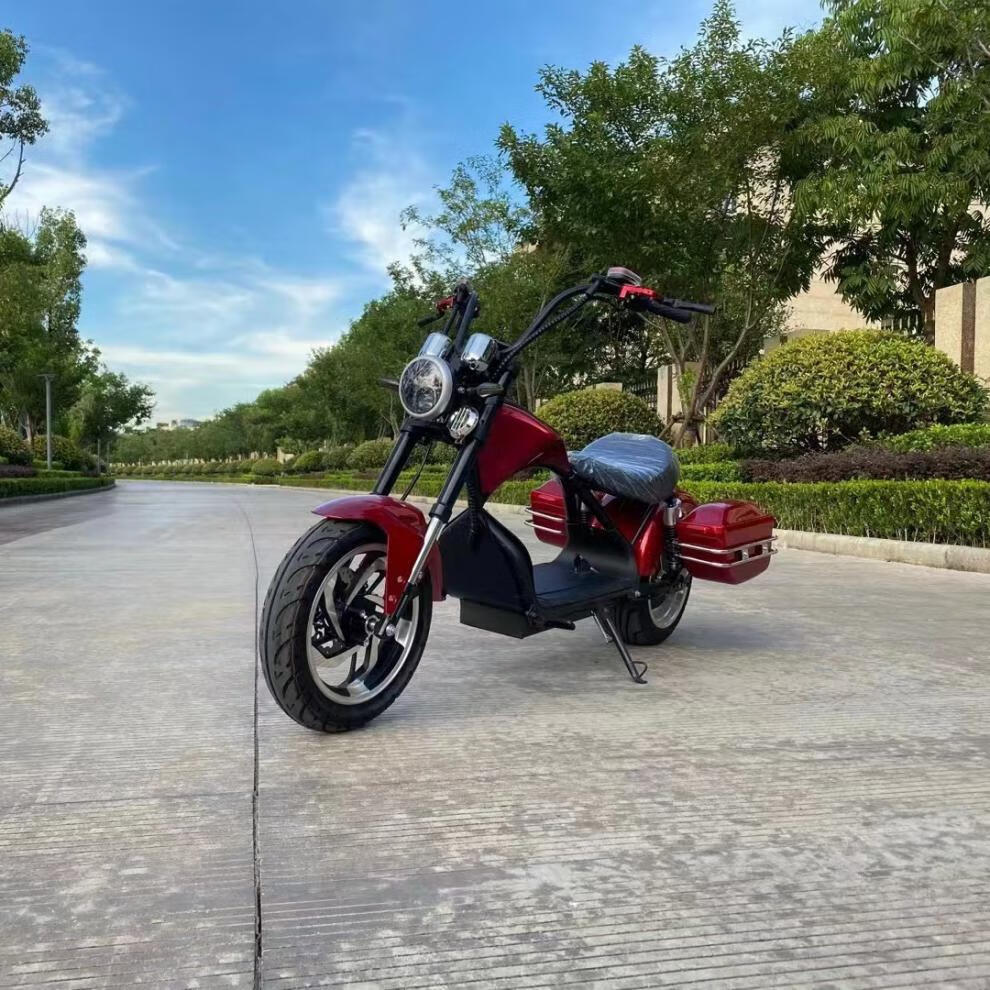 电动滑板车摩托车哈雷电瓶车代步电动车 太子款30a慢跑续航100公里