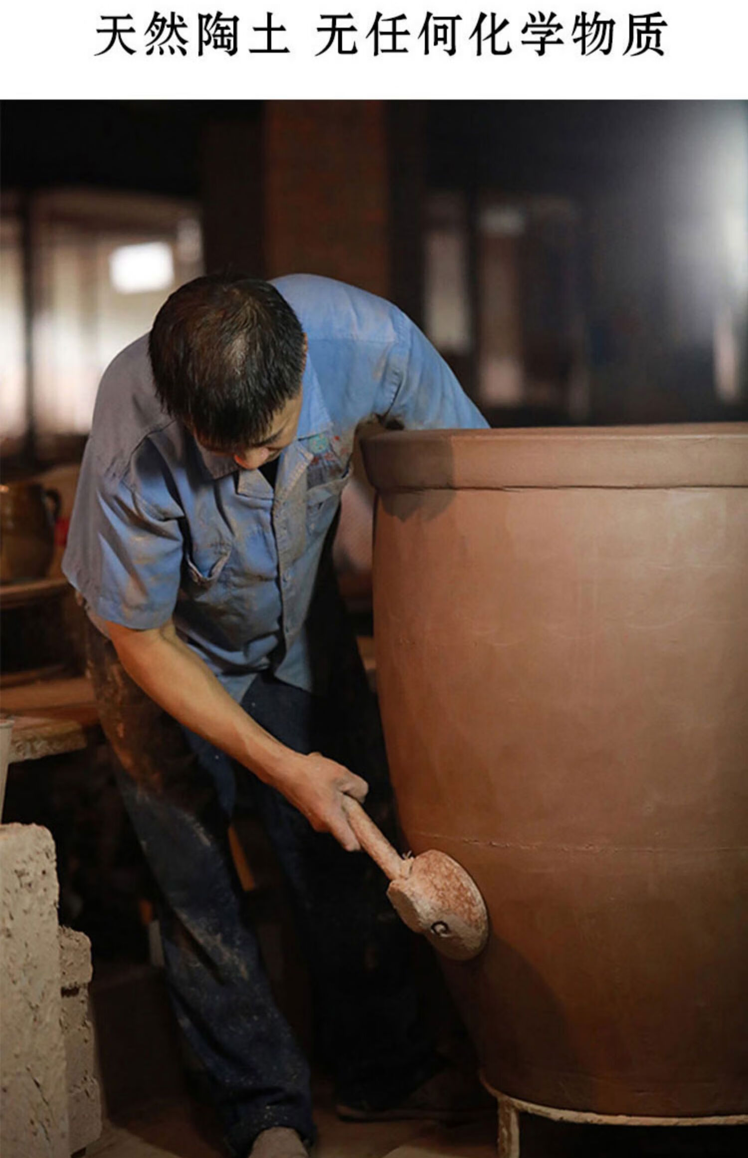 库彤kutong面缸老式水缸带盖家用储水用小号腌菜缸加厚大口瓦缸酱面缸
