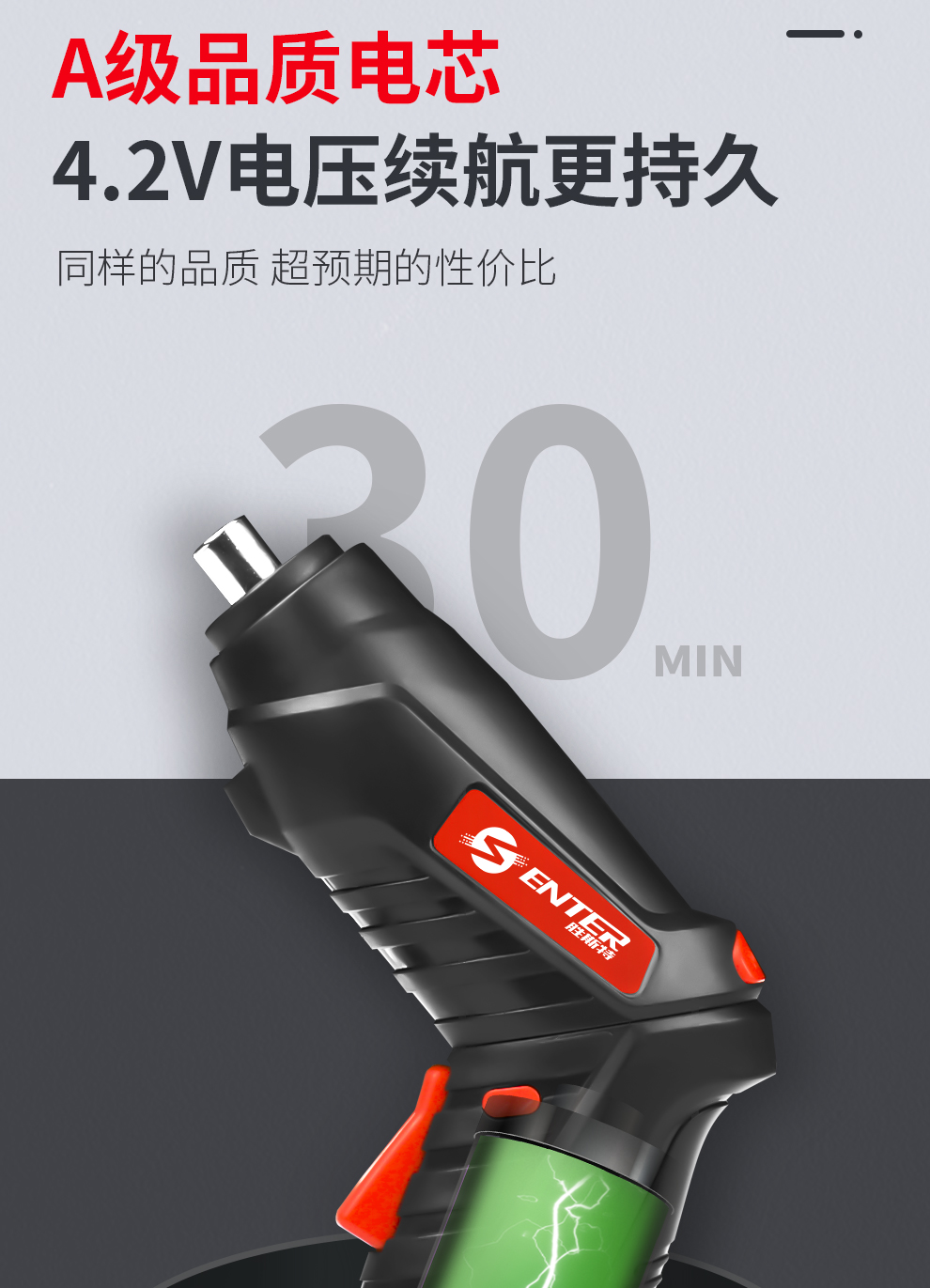 德国锂电电动螺丝刀充电式电起子手电钻小型螺丝批电动工具套装胜斯特