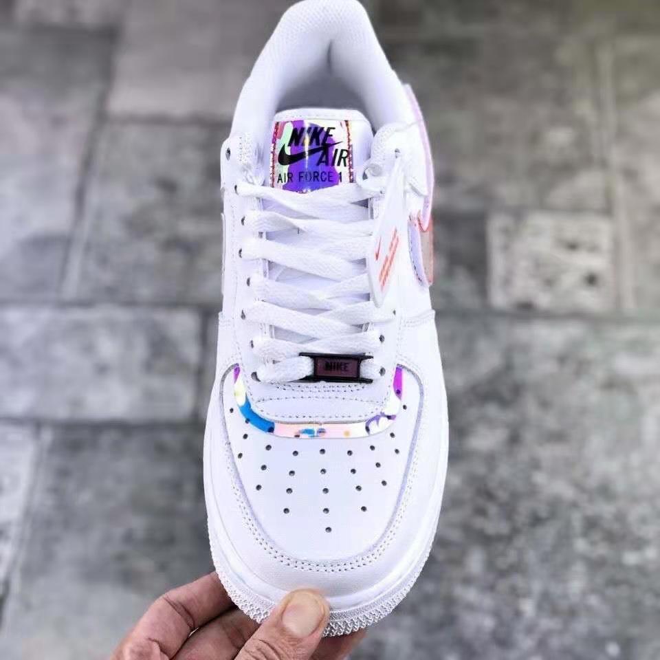 【官方旗舰】联名af1空军一号电玩像素鞋镭射低帮男女板鞋王源同款