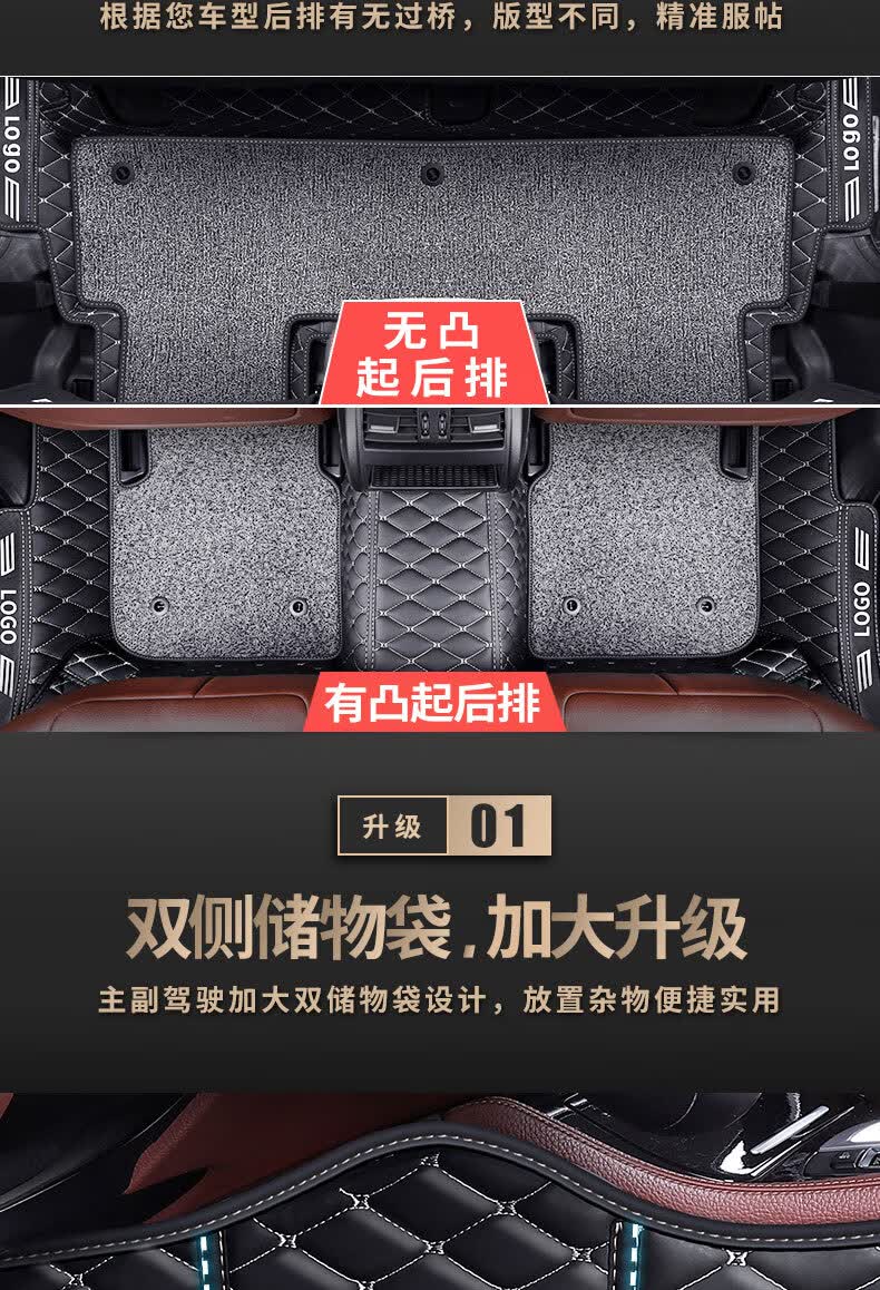 2022款名爵zs脚垫适用全包围汽车专用半包丝圈1918车垫大包围mg琦栗