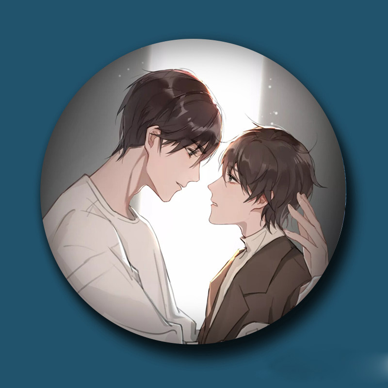 某某周边徽章吧唧58mm马口铁胸章江添盛望耽美木苏里小说动漫 某某17