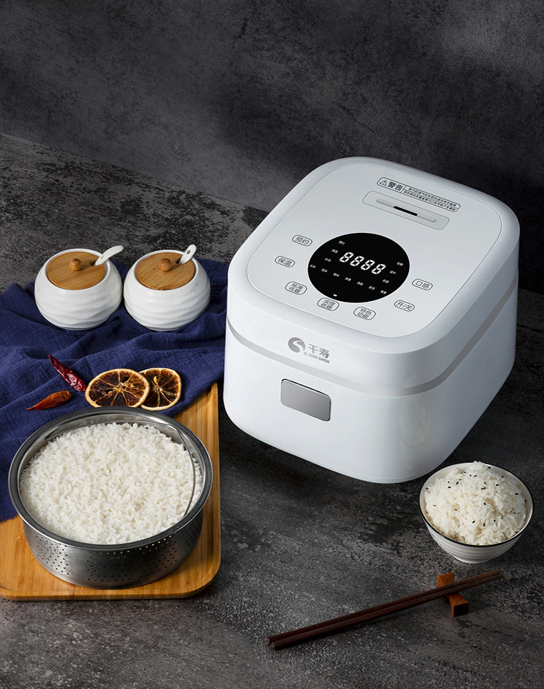 2022新款无涂层电饭煲日本千寿低糖电饭煲沥米饭不锈钢家用养生多功能
