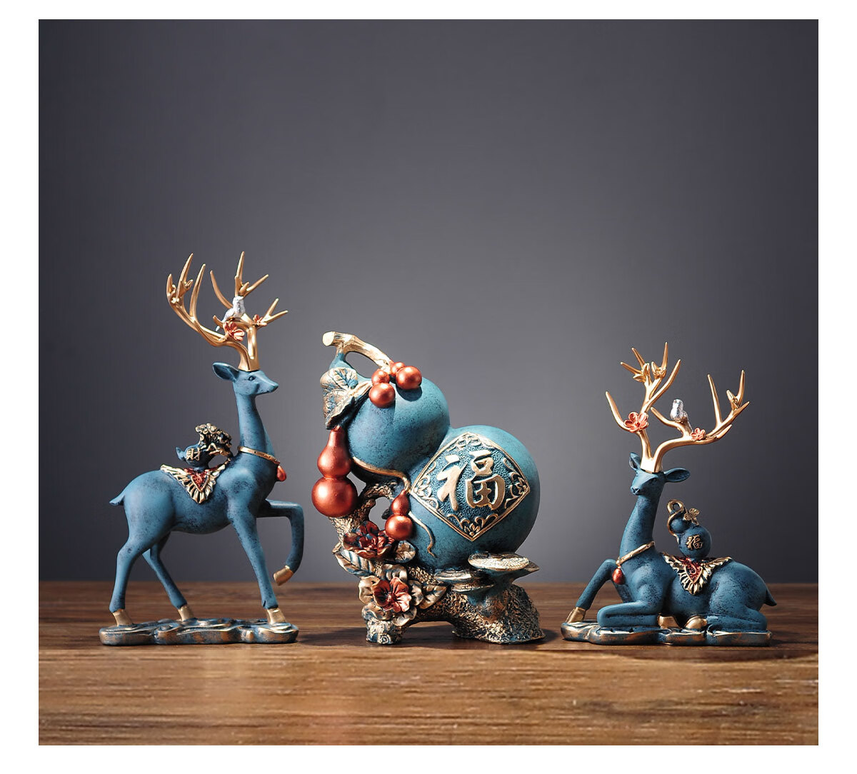 中式古典禅意家居客厅酒柜摆设玄关创意装饰品书房间办公桌面摆件