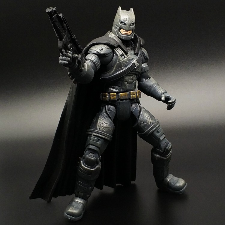 蝙蝠侠手办重甲大战超人阿甘骑士可动人偶玩具模型周边小丑女 重甲