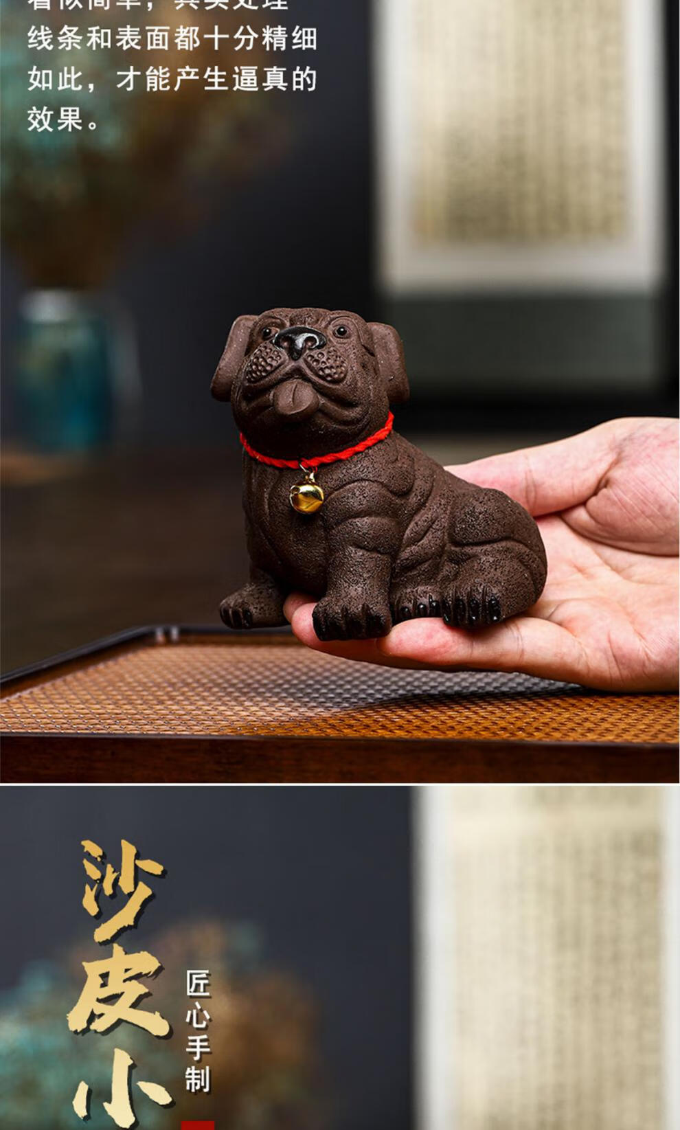 【官方旗舰】鑫祥势宸创意紫砂仿生动物茶宠摆件家居桌面可爱小物件