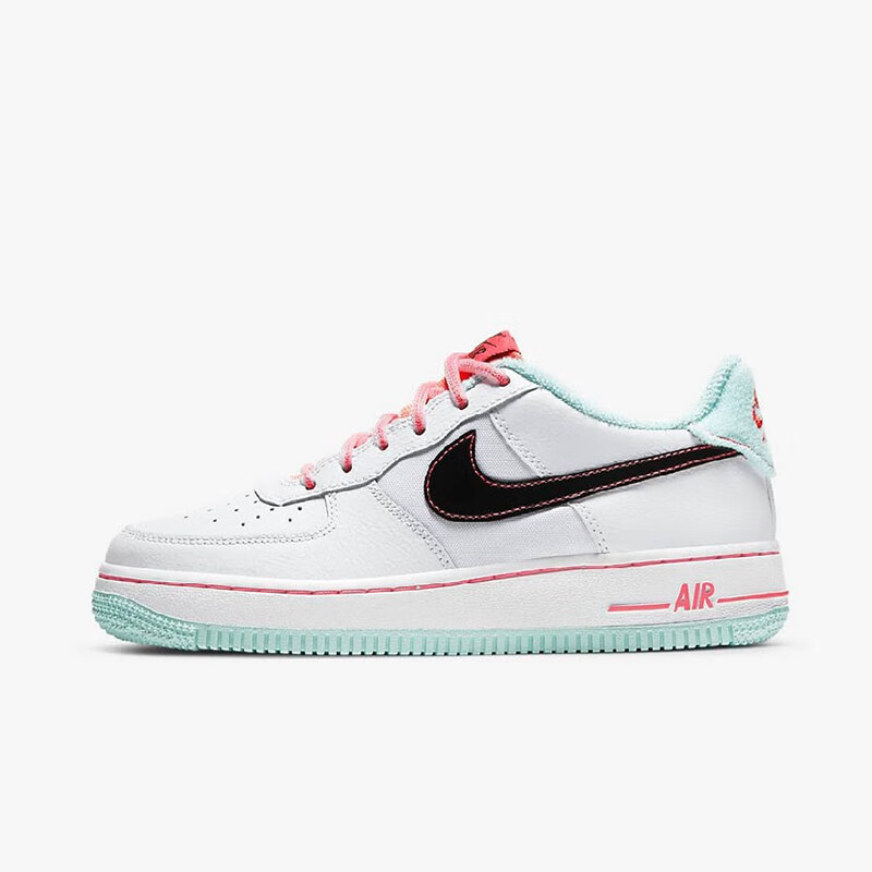 耐克nike air force 1空军一号af1白蓝粉南海岸 女子休闲板鞋 dd7709
