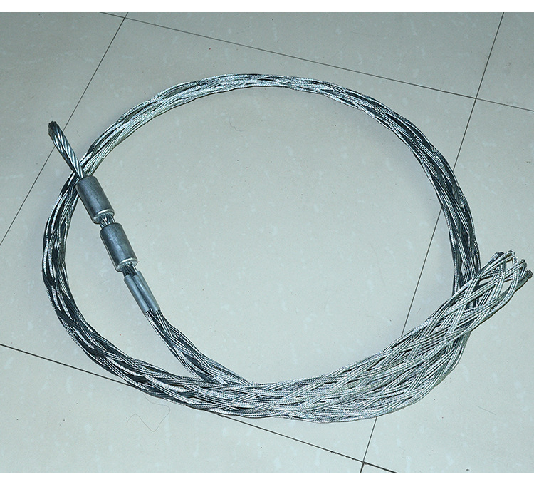 电缆电力电缆保护网套蛇皮套导线牵引网套钢丝网套 电缆70-95【图片