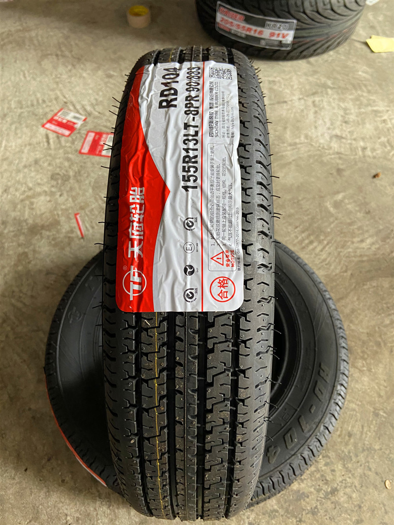 天府轮胎8层加厚载重轮胎155165r13 175/70r14lt 195/185r15c金杯小