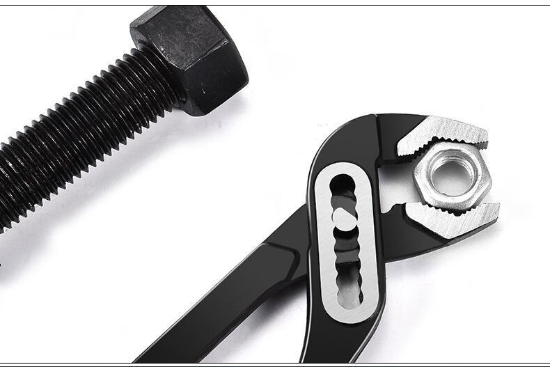 多功能水泵钳子10寸12寸大开口铬钒钢水管钳扳手管子钳水管钳d6 12寸