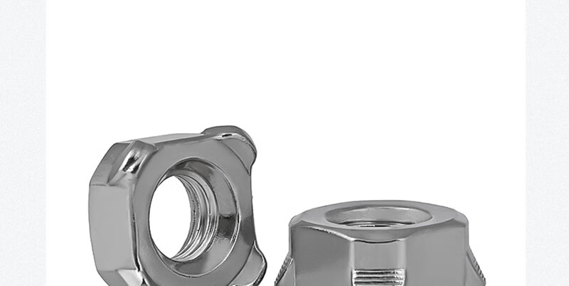 304不锈钢四方焊接螺母螺帽a型四角点焊螺丝帽b型m3m4m5m6m8m10 汐岩