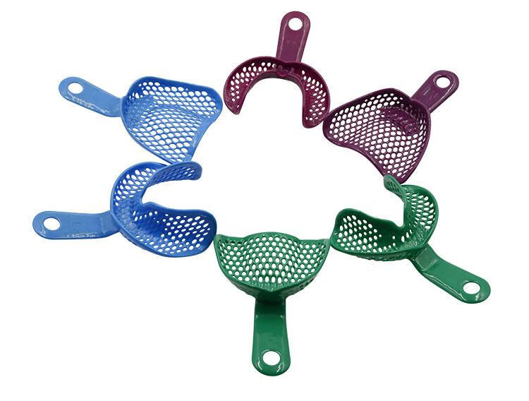 牙科牙托无牙颌取模工具托盘无牙颌牙托牙科口腔齿科材料大中小号 无