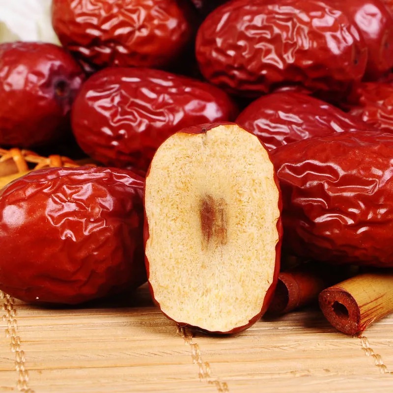 北京同仁堂红枣500g新疆药用红枣泡茶干枣中药材大红枣干 新货无硫