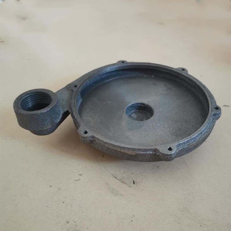潜水泵底座蜗壳 370w 550w750w铸铁底座155 110 128水泵配件 内径110