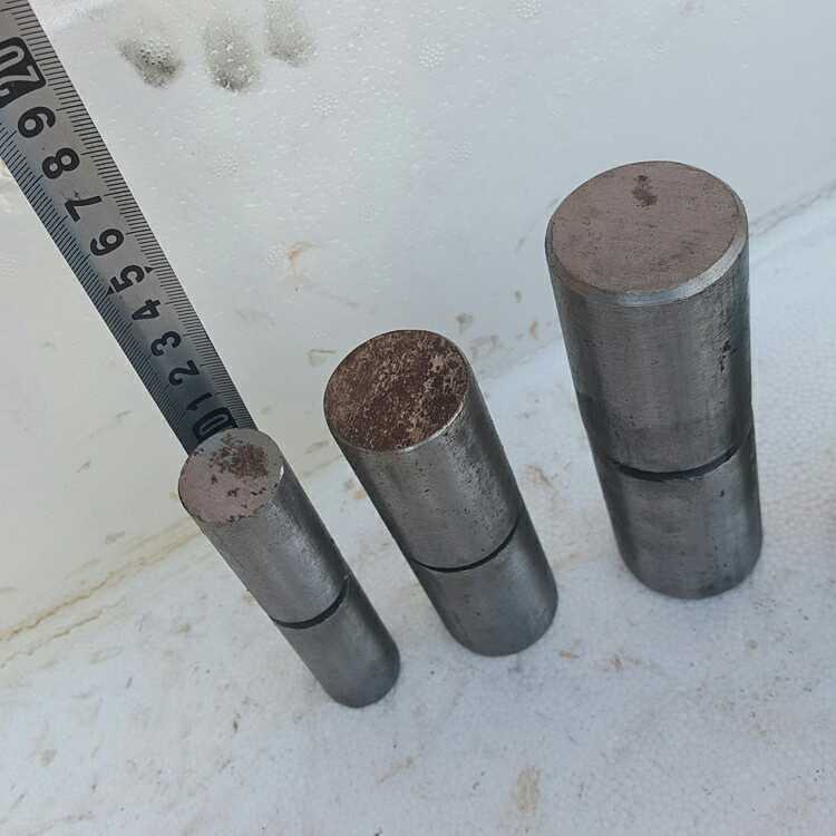 铁门轴 大铁门门轴 电焊焊接门轴 铰链 合页 型门轴 特粗 30*110mm 1