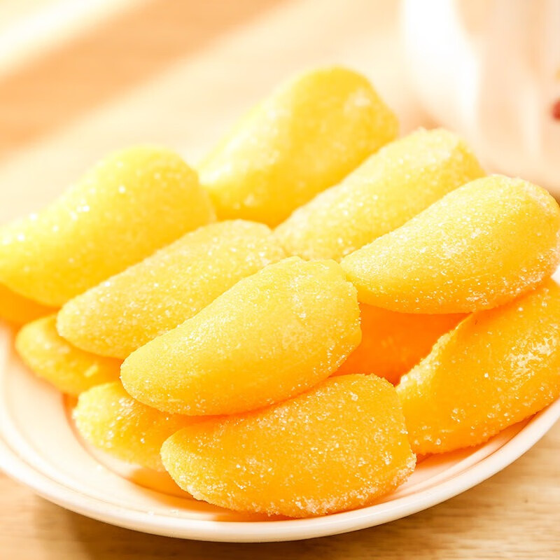 雅客芒果味软糖粟米烧玉米糖怀旧小零食水果味散装儿童节糖果喜糖