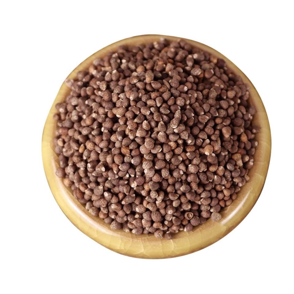 紫苏子粒食用苏子粒生紫苏子小苏子熟紫苏新货紫苏子中药材生鸟食榨油