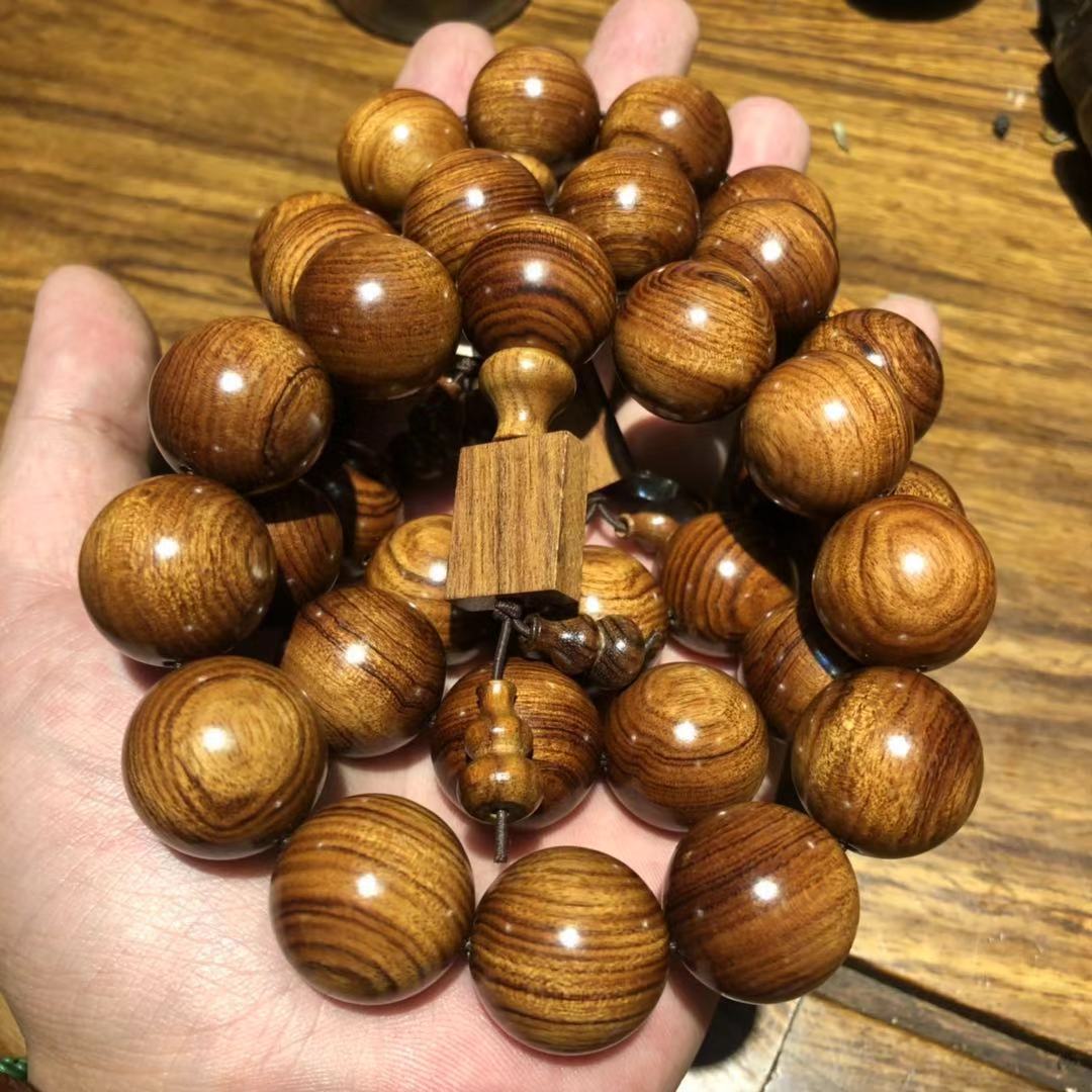 大叶黄花梨手串2.