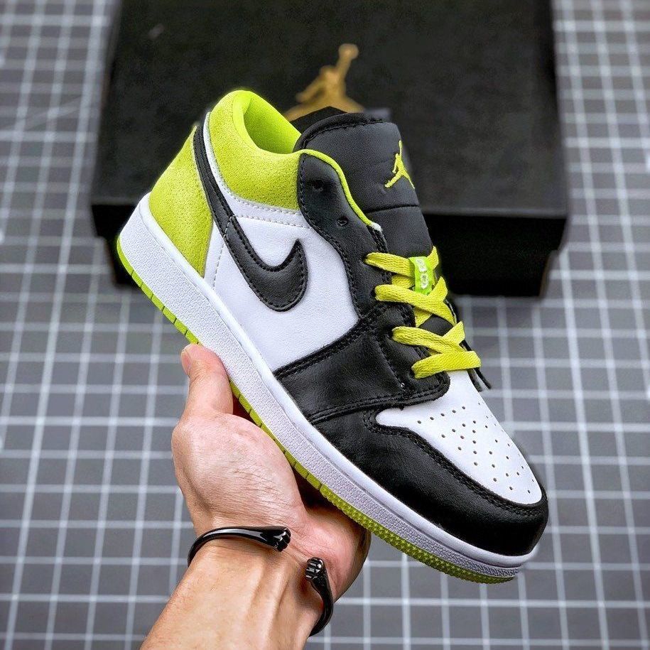 uosu新品莆田纯原男鞋aj 小迪澳aj1低帮联名头层男女款低帮板鞋乔1