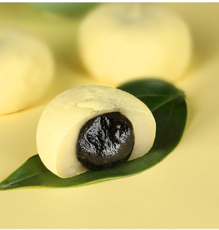 金团龙凤传统糯米糕点点心麻薯团子大福上海宁波特产红豆大福300g盒