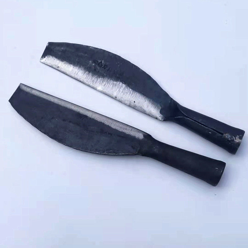 篾刀锻打弹簧钢破竹刀柴树农用柴刀篾竹编竹刀 纯手工老式篾刀约1.