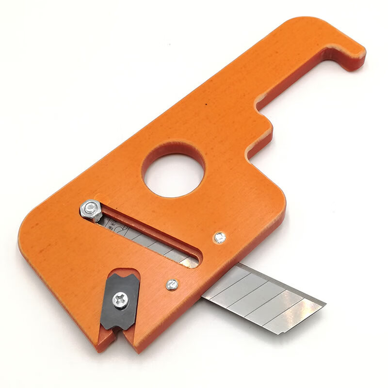 免漆板家具衣柜pvc木工封边条修边器修边刀片手动刮刀木板倒角器胶木