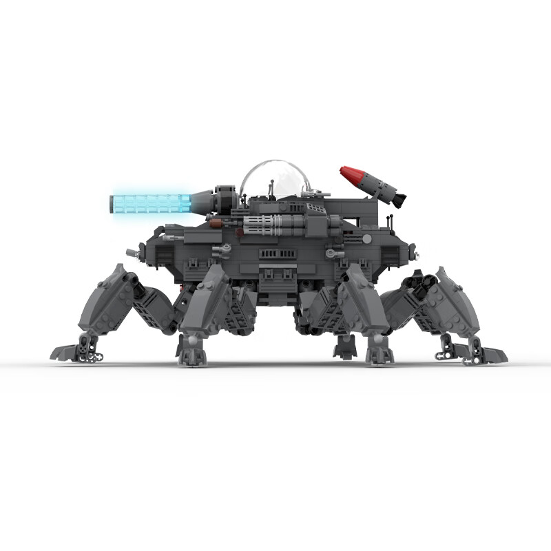 利维坦坦克兼容创意积木moc还原坦克世界kv-44重型坦克拼搭积木男孩