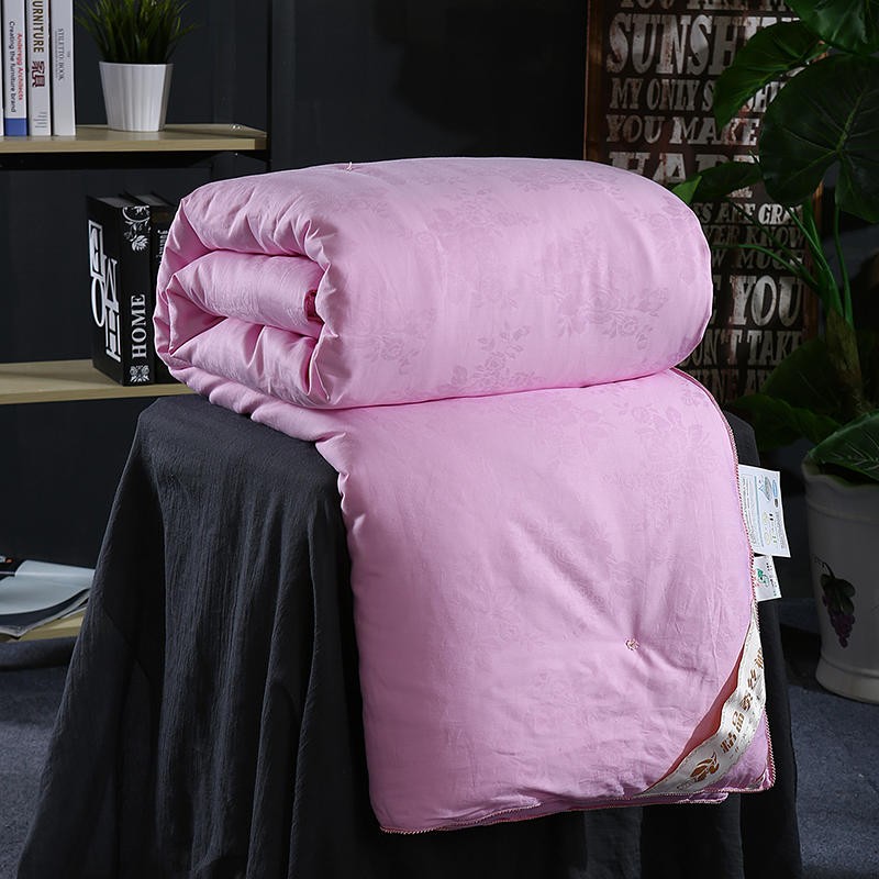 【官方直营】天然100%桑蚕丝被子冬被芯加厚保暖正品蚕丝被手工纯蚕丝