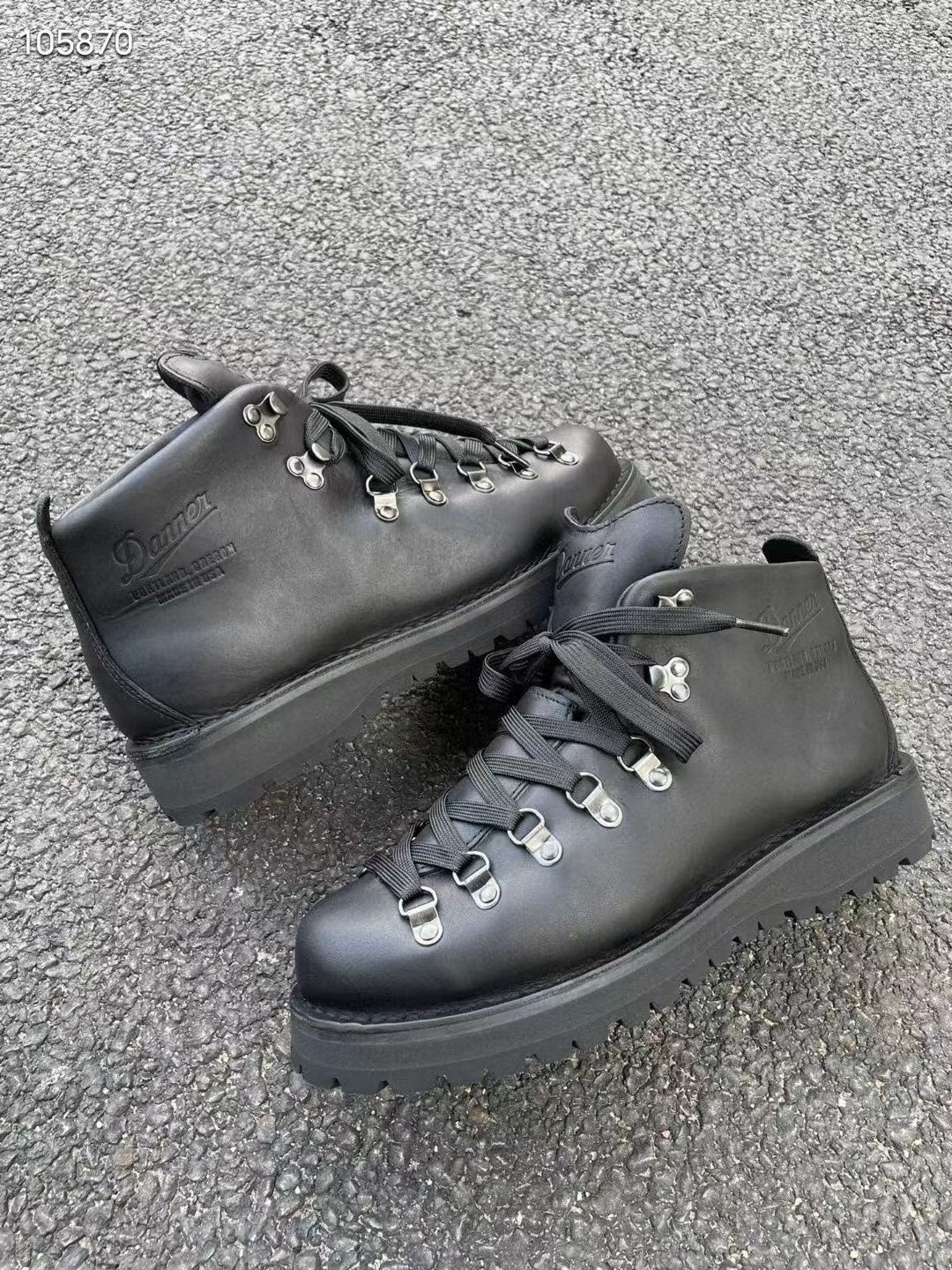 danner/丹纳山脉之光户外马丁靴gtx徒步登山鞋耐磨工装靴同款 黑色 39