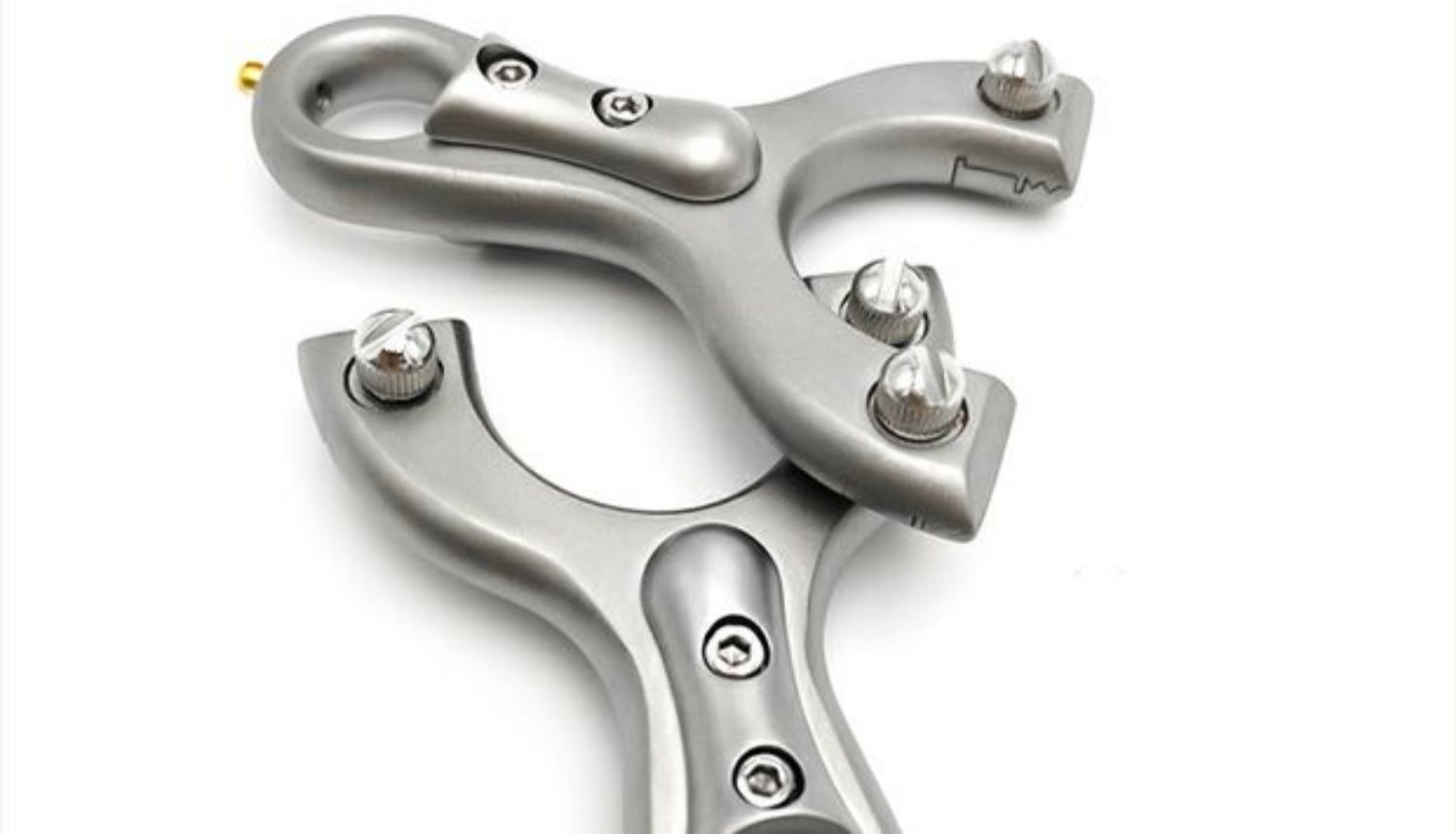 蚁族迷你扁皮弓快压不锈钢弹弓大全掌中宝高精度新款新手小裸弓贪狼三